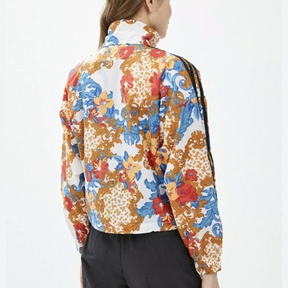 Adidas HER Women's Studio London Floral Jacket - Multicolor NWOT Rare - Picture 3 of 11